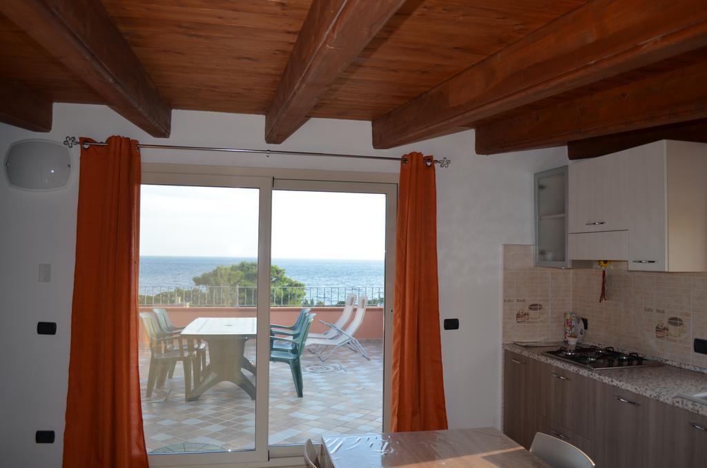 Terrazza Sul Golfo Degli Angeli Villa Capitana Eksteriør billede