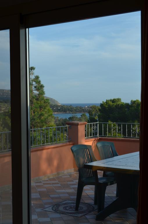 Terrazza Sul Golfo Degli Angeli Villa Capitana Eksteriør billede